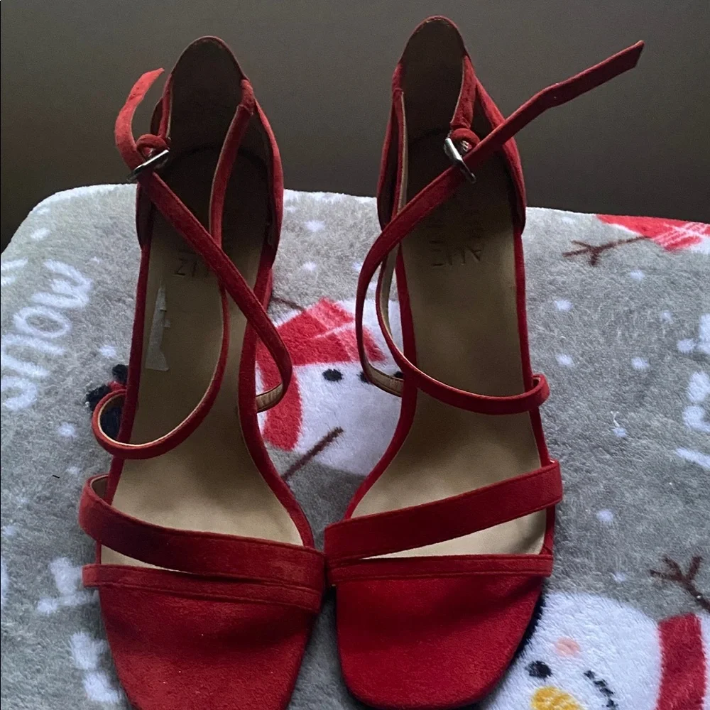 Elegant Red Espadrilles